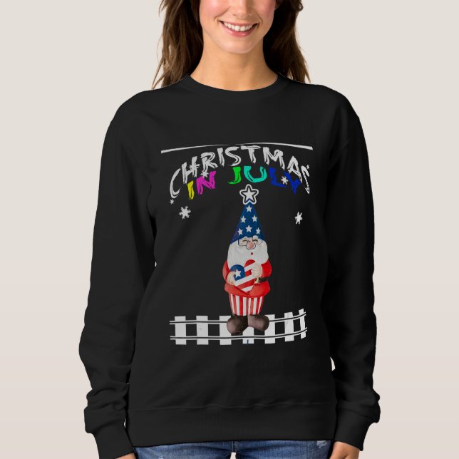 CHRISTMAS IN JULY SWEATSHIRT (Front)