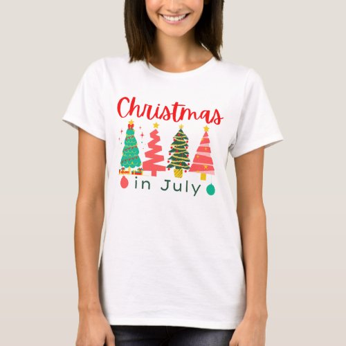 christmas in july T_Shirt
