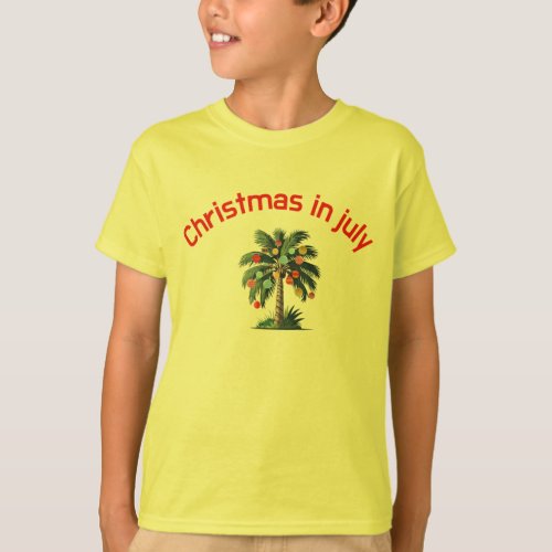 Christmas In July  T_Shirt