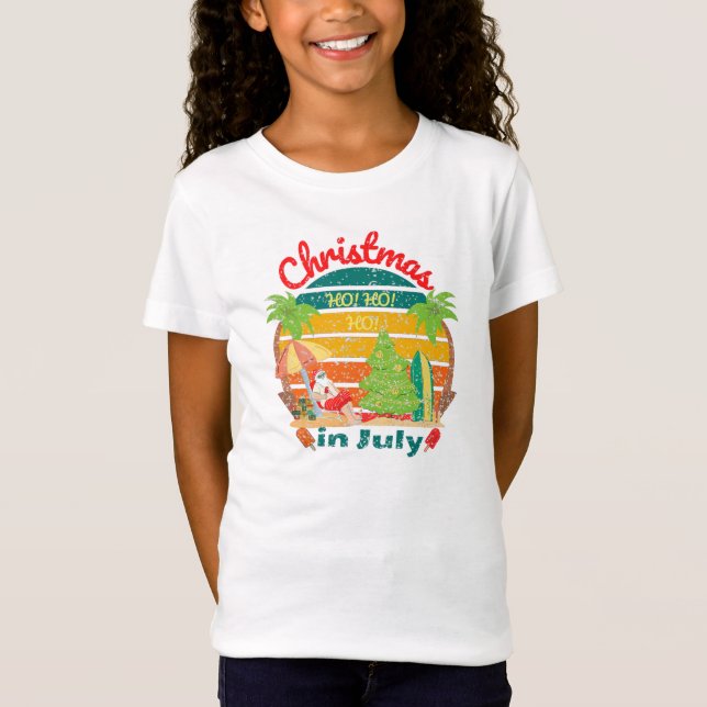 Christmas in july T-Shirt (Front)