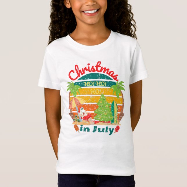 Christmas in july T-Shirt (Front)