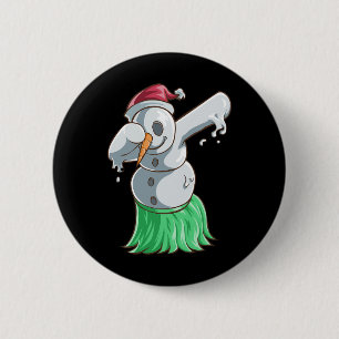 Christmas In July T Shirt Dabbing Snowman Hawaiian Button