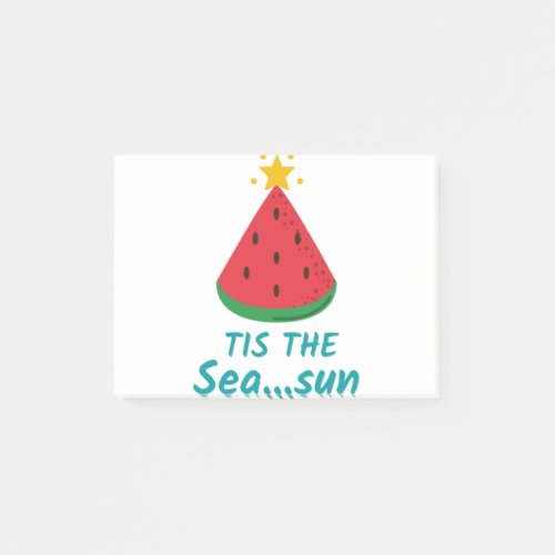 CHRISTMAS IN JULY TIS THE SEASON POST_IT NOTES