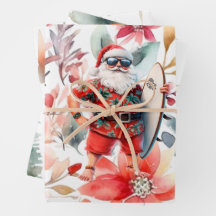 Christmas in July with SANTA CLAUS  