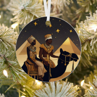 CHRISTMAS IN KEMET METAL ORNAMENT
