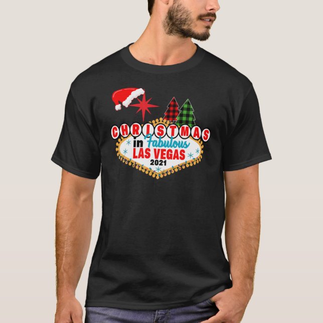 Christmas in Las Vegas Group Match866 T-Shirt (Front)
