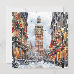Christmas In London Holiday Card