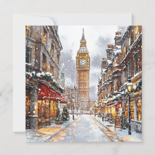 Christmas In London Holiday Card