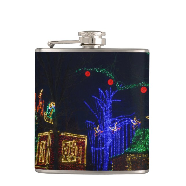 Christmas In Midtown Flask (Front)