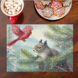Christmas in NC-All Proceeds to Hurricane Helene Jigsaw Puzzle