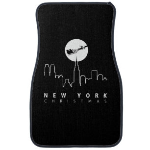Christmas in New York City Car Floor Mat
