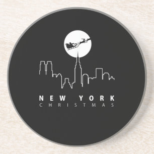 Christmas in New York City Coaster