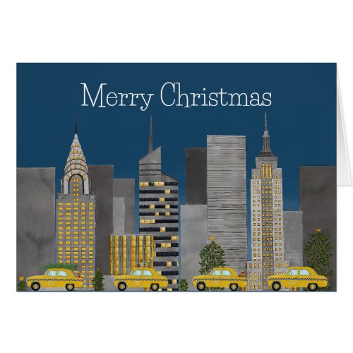 Christmas in New York City Customizable 