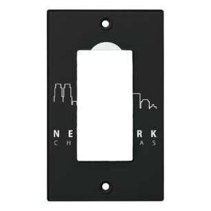 Christmas in New York City Light Switch Cover