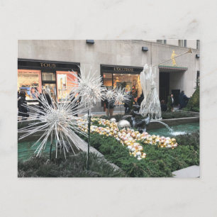 Christmas in New York City Rockefeller Center Card