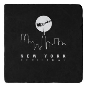 Christmas in New York City Trivet