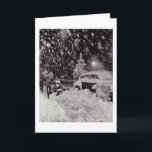 Christmas in New York City Vintage 1950s Holiday Card<br><div class="desc">Christmas in New York City Vintage 1950s</div>