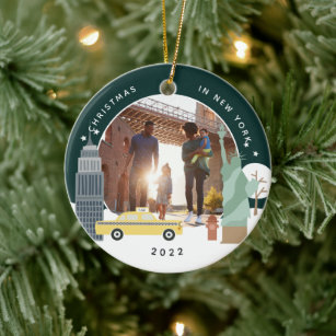 Personalized NYC Ornament 2022 - New York Christmas Ornament, New