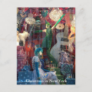Christmas in New York Post Card