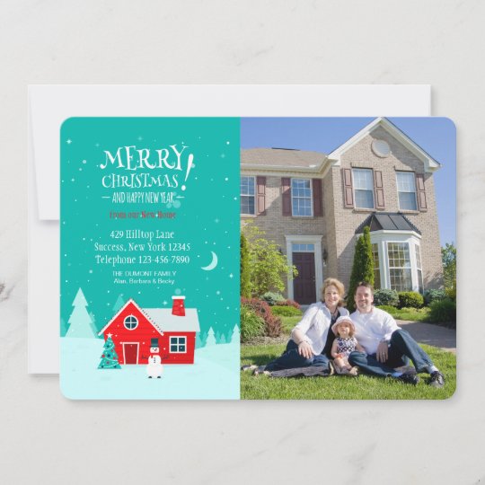 Home For The Holidays Christmas Card 