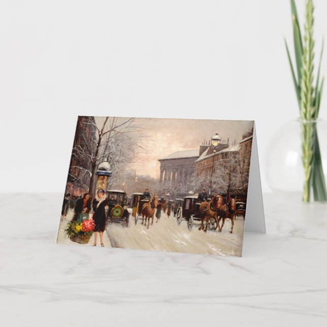 Christmas in Paris 1941 Holiday Card (Front)