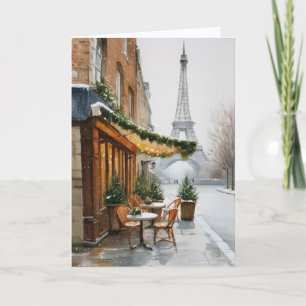 Christmas In Paris Card