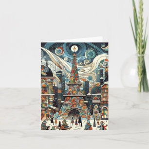 Christmas in Paris  Card