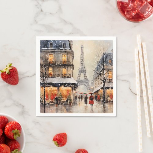 Christmas in Paris, Napkins