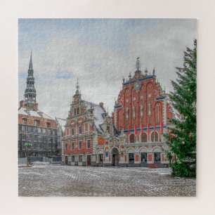 Christmas in Riga Latvia Jigsaw Puzzle