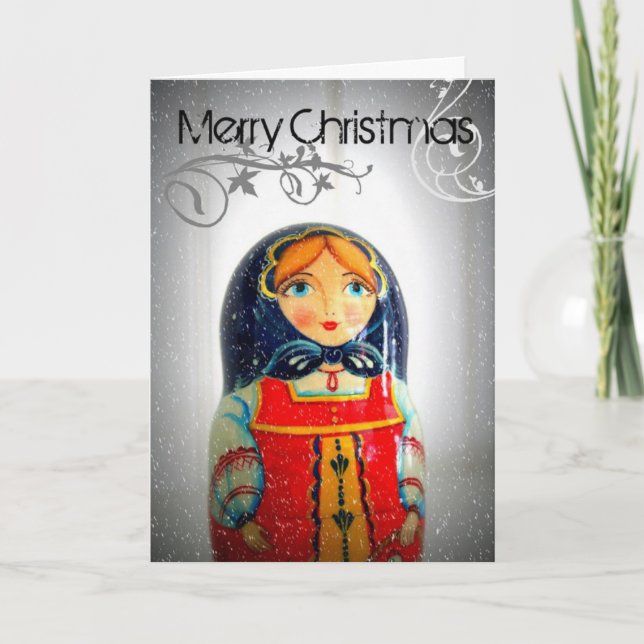 Christmas in Russia Card (Front)