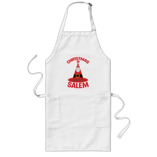 Christmas in Salem New England Holiday Tourist Long Apron