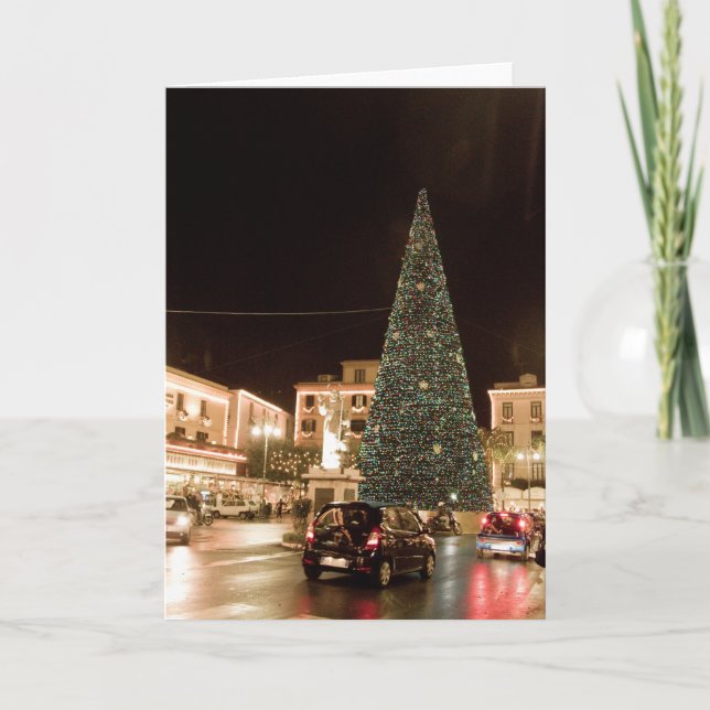 Christmas in Sorrento Holiday Card (Front)