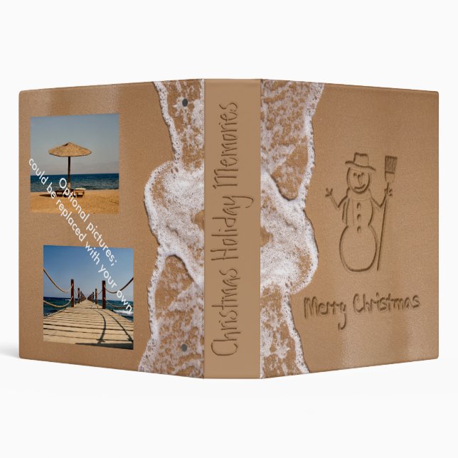 Christmas in Summer 3 Ring Binder (Background)