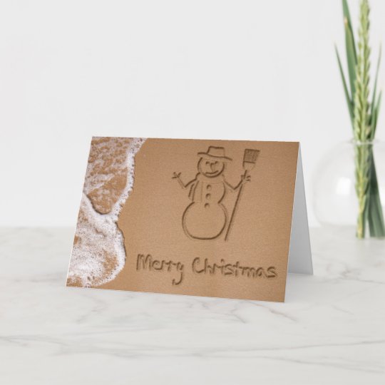 Christmas in Summer Holiday Card | Zazzle.com
