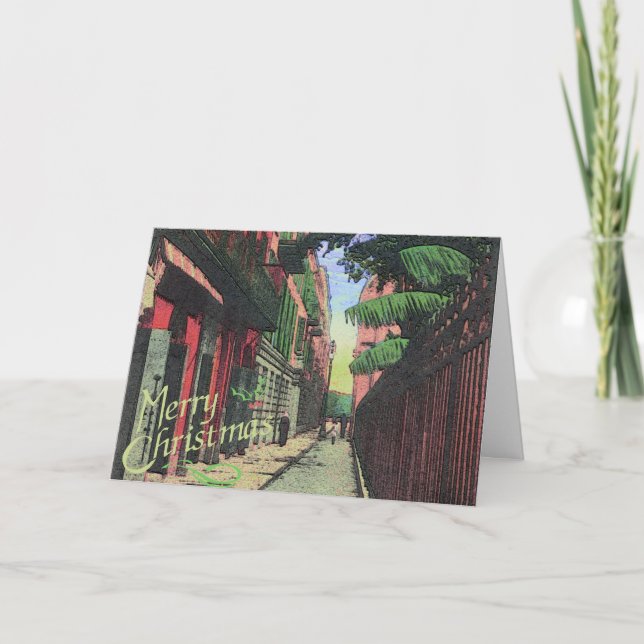 Christmas In The Alley Holiday Card (Front)