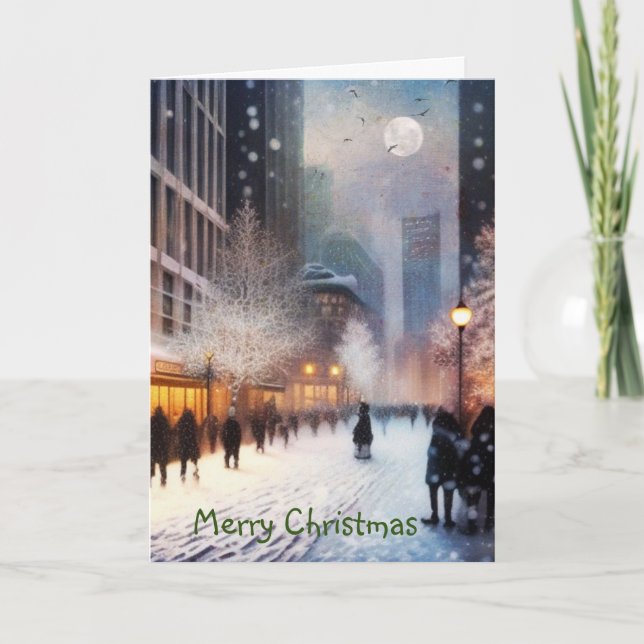 Christmas in the City Card (Front)
