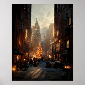Christmas in the City Poster