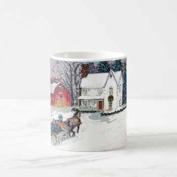 Christmas In The Country Coffee Mug by glorykmurphy at Zazzle