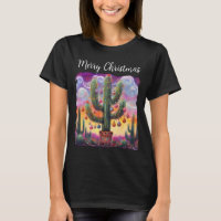 Christmas in the Desert Southwest Saguaro Cactus