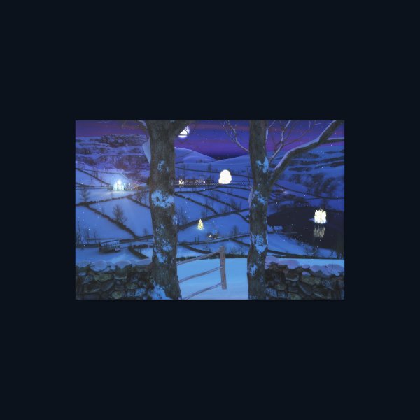 Christmas in the Glen Canvas Print Christmas in the Glen Canvas Print