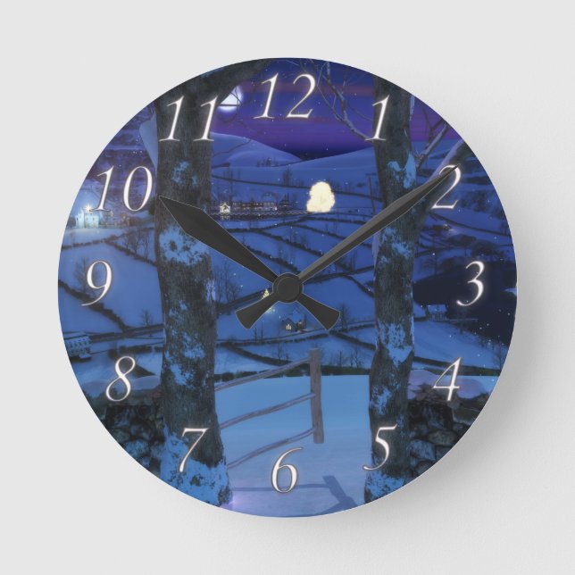 Christmas in the Glen Clock (Front)