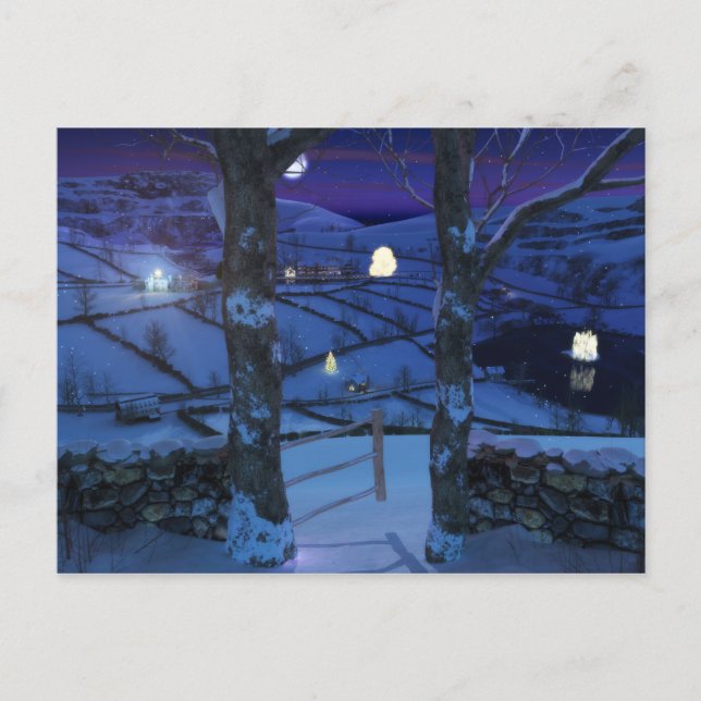 Christmas in the Glen Postcard (Front)