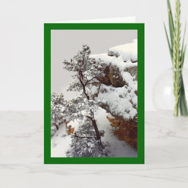 Christmas in the Grand Canyon Holiday Card (Front)