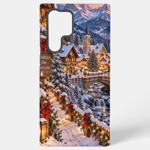 Christmas in the Mountains  Samsung Galaxy S22 Ultra Case