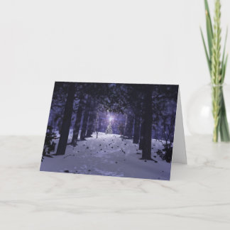Christmas in the Pines Christmas Card