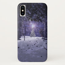 Christmas in the Pines iPhone Case-Mate X Case