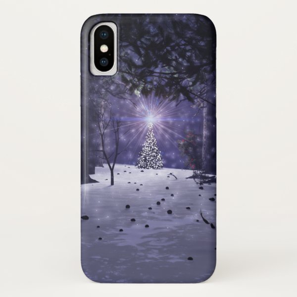 Christmas in the Pines iPhone Case-Mate iPhone X Case