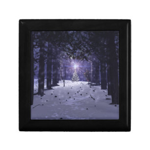 Christmas in the Pines Jewelry Box