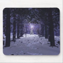 Christmas in the Pines Mousepad