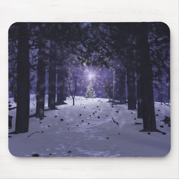 Christmas in the Pines Mousepad
